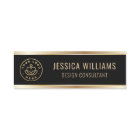 Logo d'entreprise moderne Black Gold