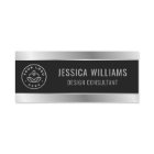 Logo d'entreprise moderne Black Silver