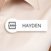 Logo d'entreprise personnalisé Nom du personnel de