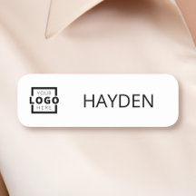 Logo d'entreprise personnalisé Nom du personnel de