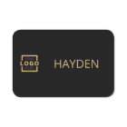 Logo d'entreprise personnalisé Nom du personnel de