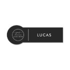 Logo d'entreprise personnalisé Nom du personnel de