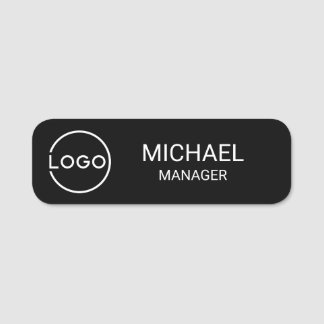Porte-nom Logo d'entreprise personnalisé professionnel
