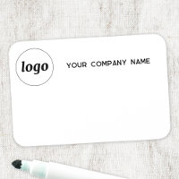 Logo Employé Personnel Magnétique ou Épingle Table