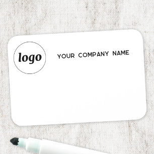 Porte-nom Logo Employé Personnel Magnétique ou Épingle Table