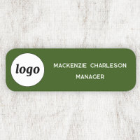 Logo Employé Personnel Vert Entreprise Forestière
