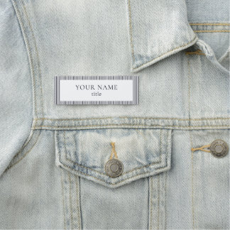 Porte-nom Logo Moderne Retro Vibe
