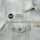 Logo Personnalisé Employé Gris De Pin Magnétique O