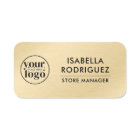 Logo Personnalisé Employé Sécurité magnétique Pin 