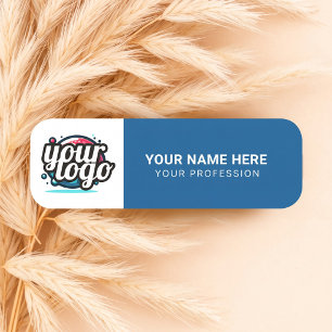 Porte-nom Logo personnalisé Épingle de sécurité ou magnétiqu