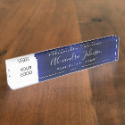 Logo Personnalisé Marine Blue Elegant Professionne