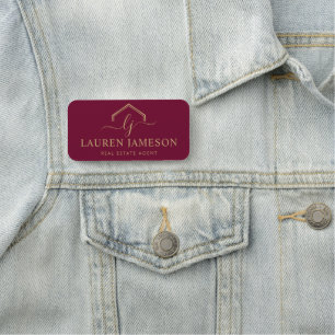Porte-nom Logo Promotionnel immobilier moderne