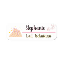Logo technique à ongles personnalisé beauté