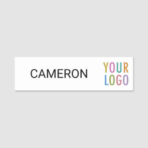 Porte-nom Longue 3,5 pouces Nom Balise Logo Magnetic Profess