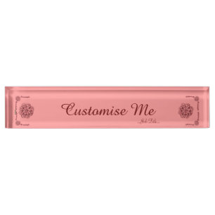 Porte-nom Lotus Blossom