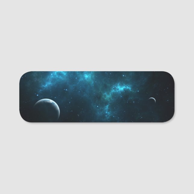 Porte-nom L'univers (Devant)