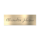 Luxe Gold Foil Moderne Professionnel
