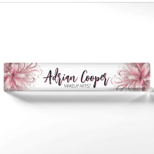 Porte-nom Lys floraux classiques