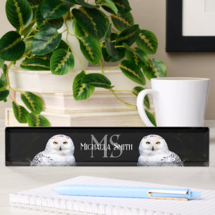 Porte-nom Magnifique monogramme de nom personnalisé de harfa