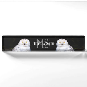 Porte-nom Magnifique monogramme de nom personnalisé de harfa