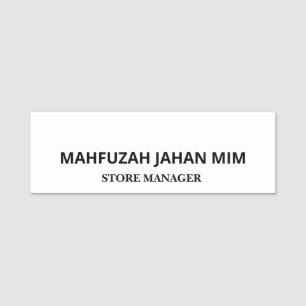 Porte-nom Mandala papillon floral   Design d'art Boho pourpr