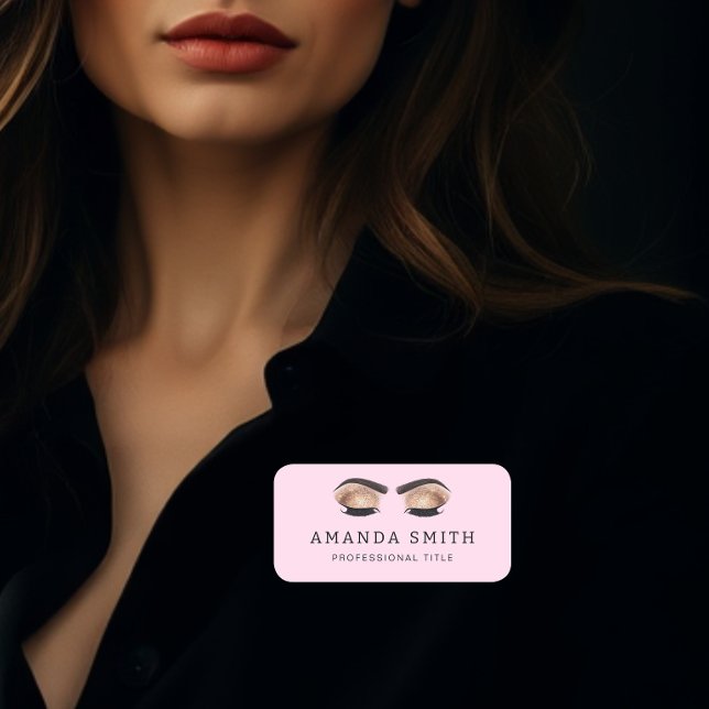 Porte-nom Maquillage de beauté Eyebrows & Eyelashes Professi (Créateur téléchargé)