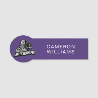 Porte-nom Mascotte officielle de Tau Epsilon Phi