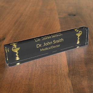 Porte-nom Médicale classique couteau serpent Bowl Hygieia Go