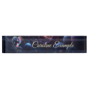 Porte-nom Mère de l'Univers – Celle qui rêve les étoiles.