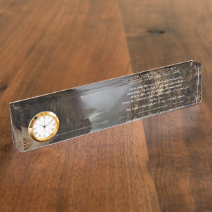 Porte-nom Mesure de succès inspirée