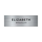 Moderne Simple Argent
