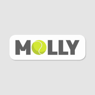 Porte-nom Molly Tennis