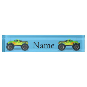 Porte-nom Monster Truck Thunder_Cove
