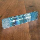 Motif blanc bleu turquoise de Gemstone