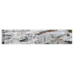 Porte-nom Motif de roches de mer