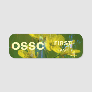 Porte-nom Mustard OSSC Nametag