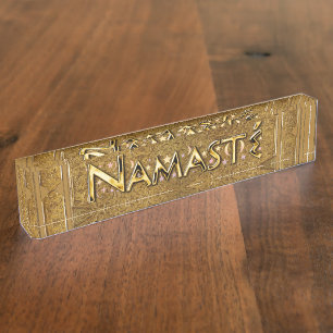 Porte-nom Namaste