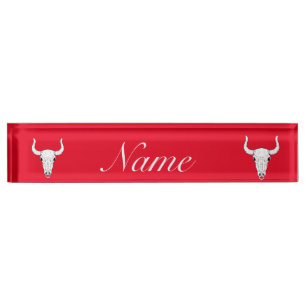 Porte-nom No Bull Ever Thunder_Cove