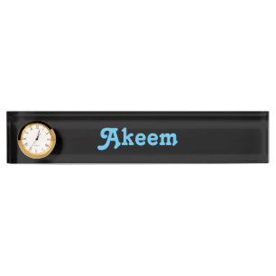 Porte-nom Nom du bureau Plaque Akeem