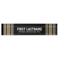 Nom du maillot sport noir et or - Can EDIT Color