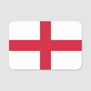 Porte-nom Nom patriotique avec drapeau d'Angleterre