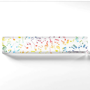 Porte-nom Notes musicales 4
