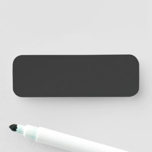 Porte-nom Nouveau Personnalisé une photo en noir et blanc d'