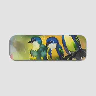 Porte-nom oiseaux