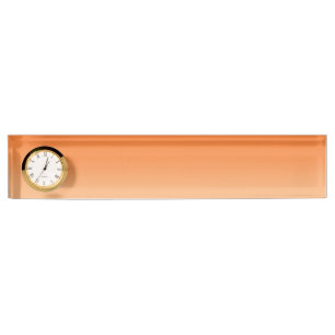 Porte-nom Ombre orange