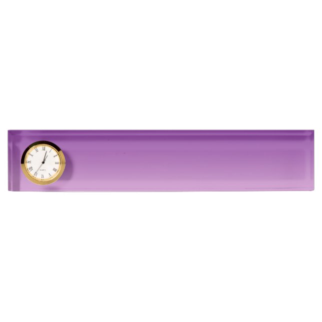 Porte-nom Ombre pourpre (Devant)