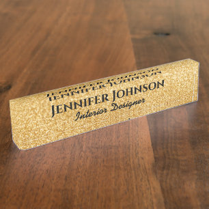 Porte-nom or parties scintillant luxe noël arrière - plan