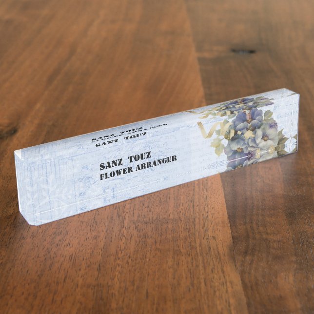 Porte-nom Organisateur de fleurs moderne (Taille)