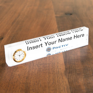 Porte-nom Pactiv Deskplate