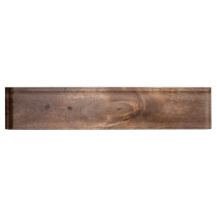 Porte-nom Panneau usé de pin